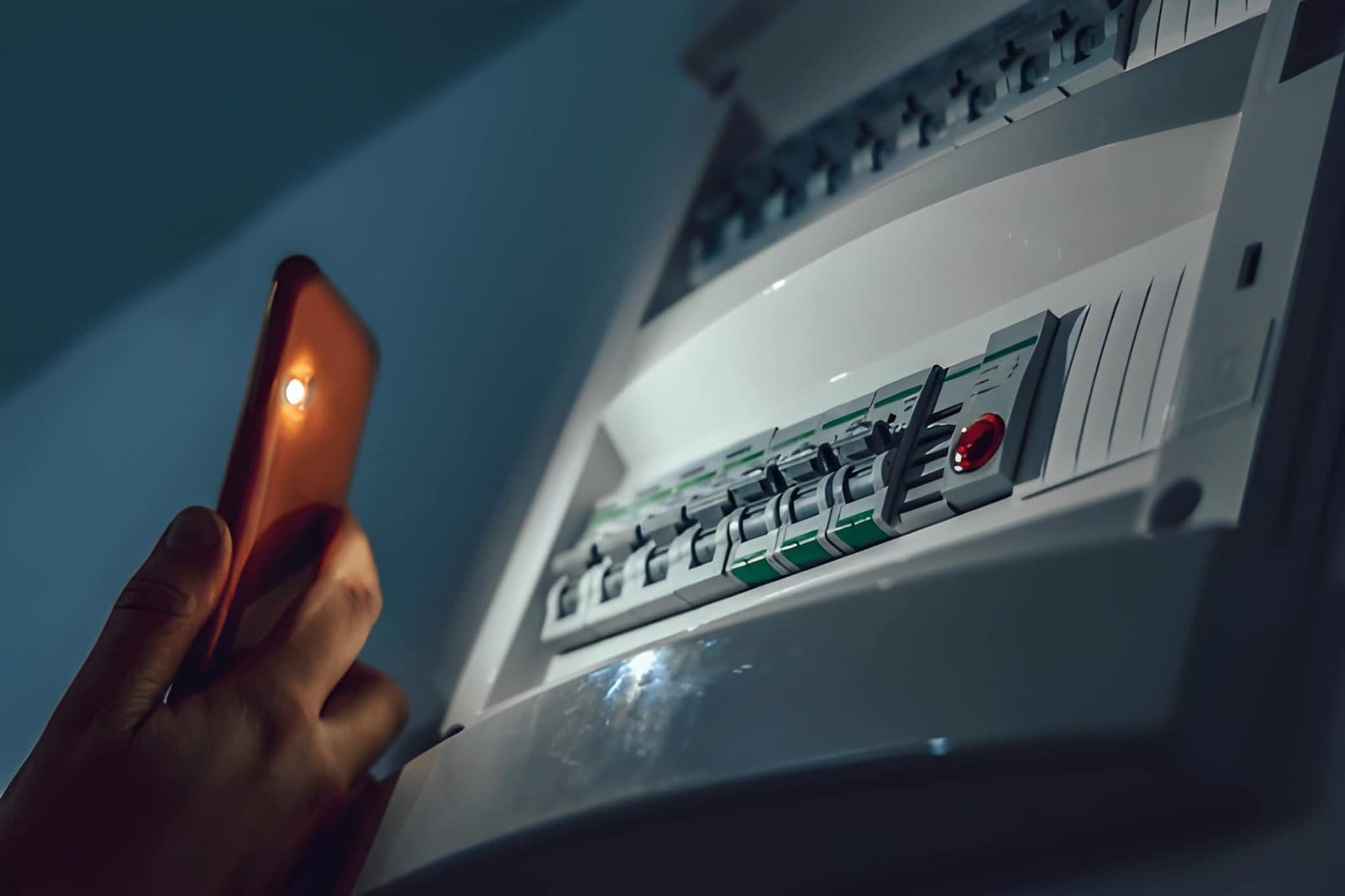 Kandıra elektrik kesintisi esnasında kesintisiz bulut tabanlı ERP sistemini cep telefonundan yöneten yerel esnaf.